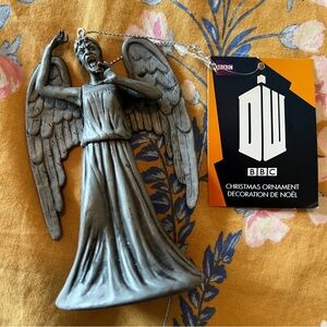 Doctor Who Weeping Angel Christmas Ornament / BBC 2014 NWT